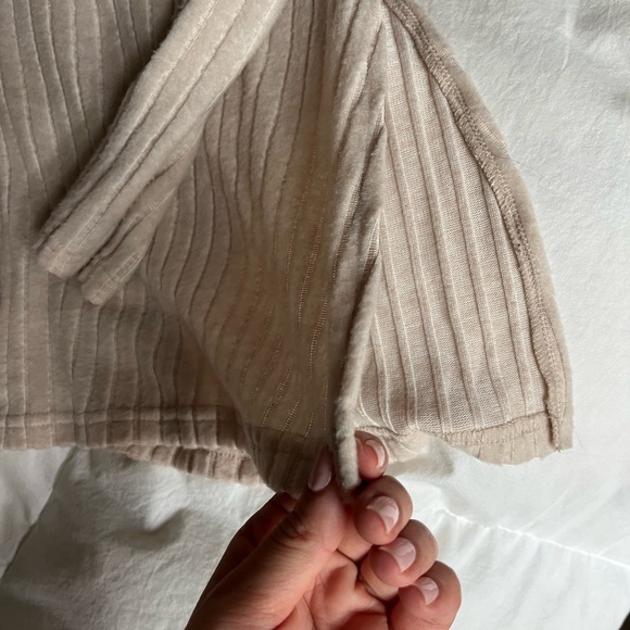 Cowl Neck Ribbed Sweater - Picture 3 of 5